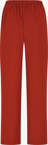 Wide leg Pantaloni con pieghe 'Wide' di LolaLiza in rosso