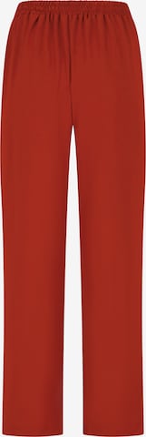 LolaLiza Zvonové kalhoty Kalhoty se sklady v pase 'Wide' – červená