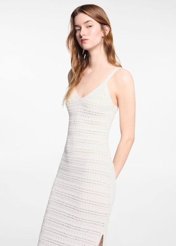 MANGO TEEN Kleid 'Abril' in Weiß