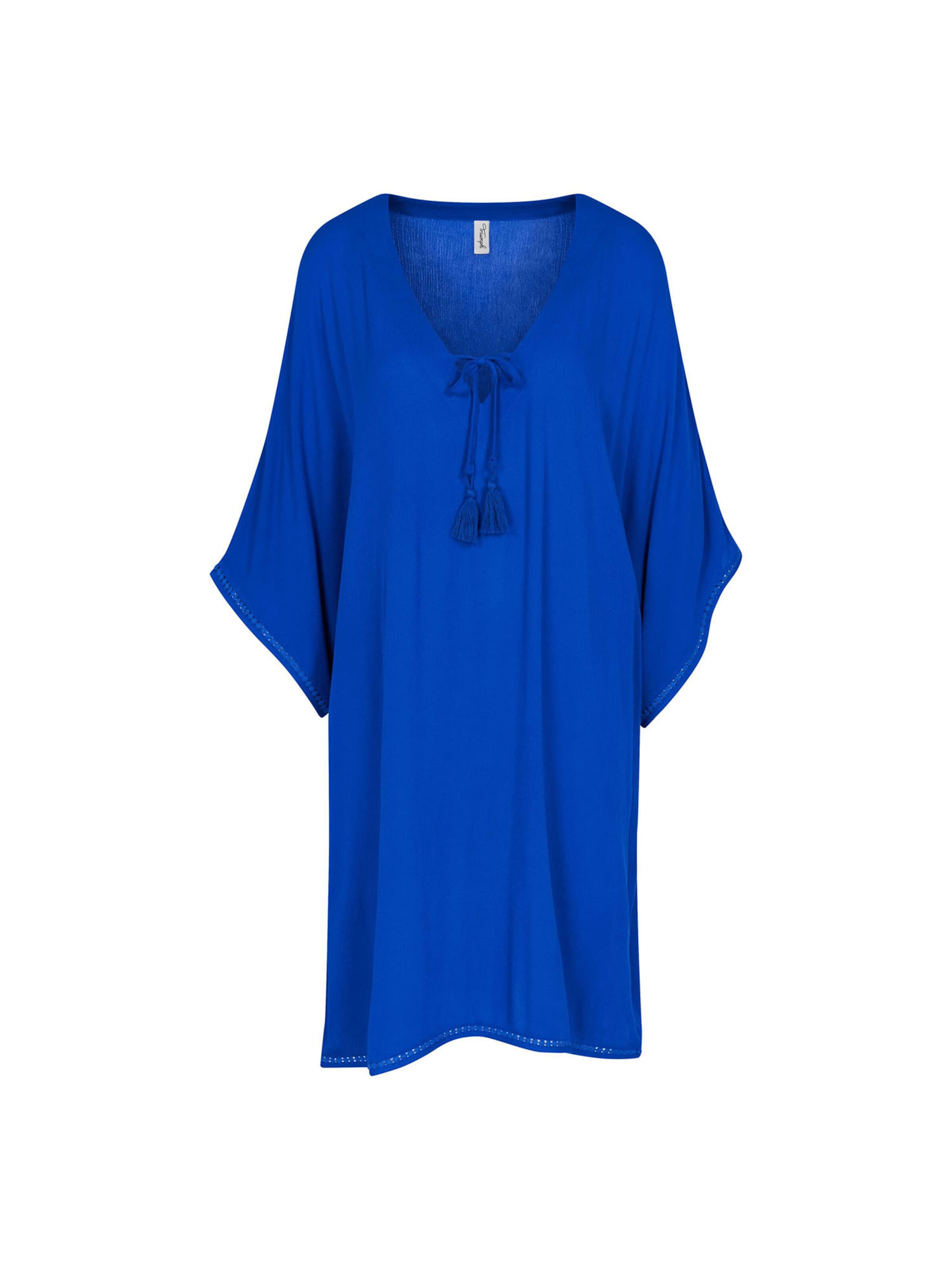 TRIUMPH Strandjurk ' Red Label Beach MyWear Caftan ' in Blauw: voorkant
