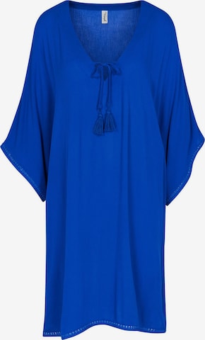 TRIUMPH Strandjurk ' Red Label Beach MyWear Caftan ' in Blauw: voorkant