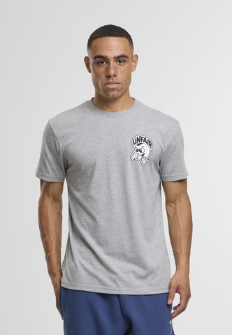 Unfair Athletics Shirt 'Punchingball' in Grijs