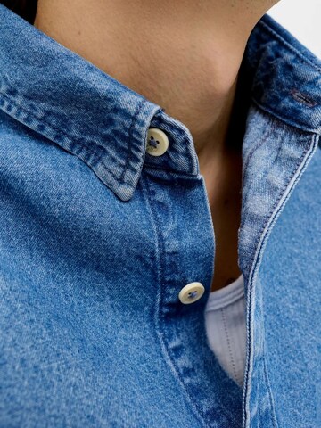 Jacks & Jones Regular Fit Hemd‌‌‌‌ in Blau