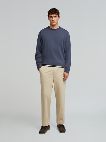 Scalpers Sweatshirt in Blue: front