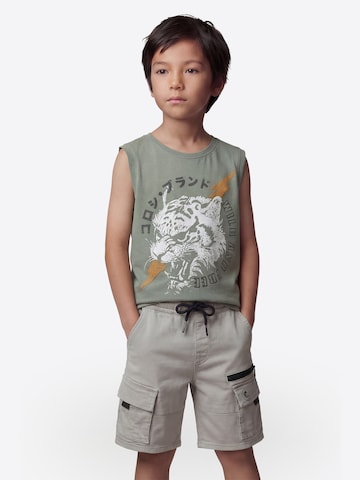 KOROSHI T-shirt i grön: framsida