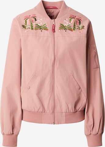 BlutsgeschwisterPrijelazna jakna 'Wild Heart' - roza boja: prednji dio