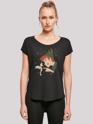 T-shirt 'Disney Peter Pan' F4NT4STIC en noir : devant