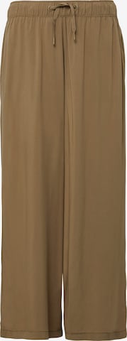 Pantalon QS en marron : devant