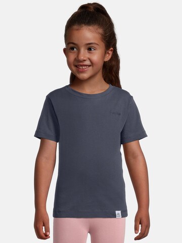 New Life T-Shirt in Blau: Vorderseite