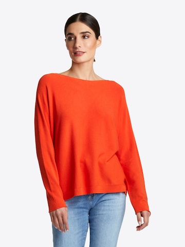 Rich & Royal Sweater in Orange: front