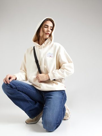 LEVI'S ® Sweatshirt 'Graphic Salinas Hoodie' i beige