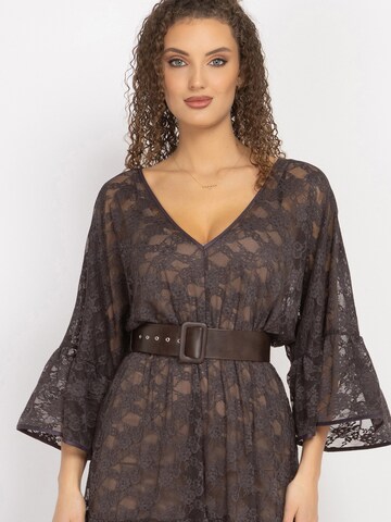 Robe 'ESSENTIALS' JIORO en marron