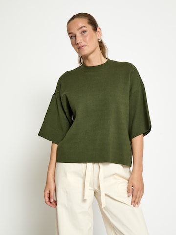 Pull-over 'Lupi' minus en vert : devant