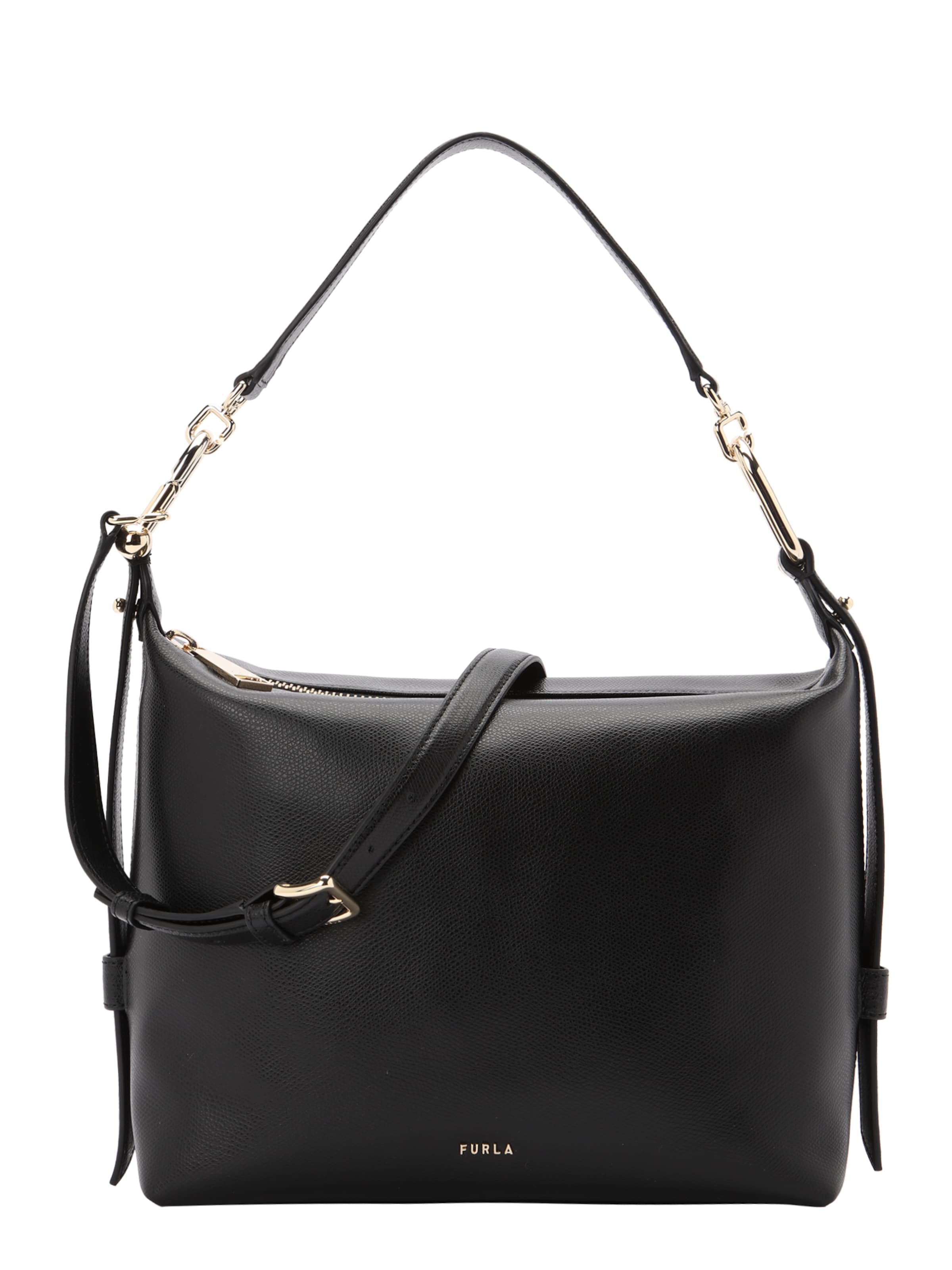 FURLA Shoulder bag 'Tonie' in Black: front