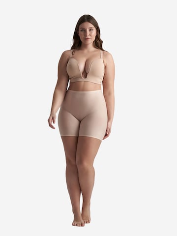 Bye Bra Shapinghose 'Uni Stretch Mid Waist Short' in Beige