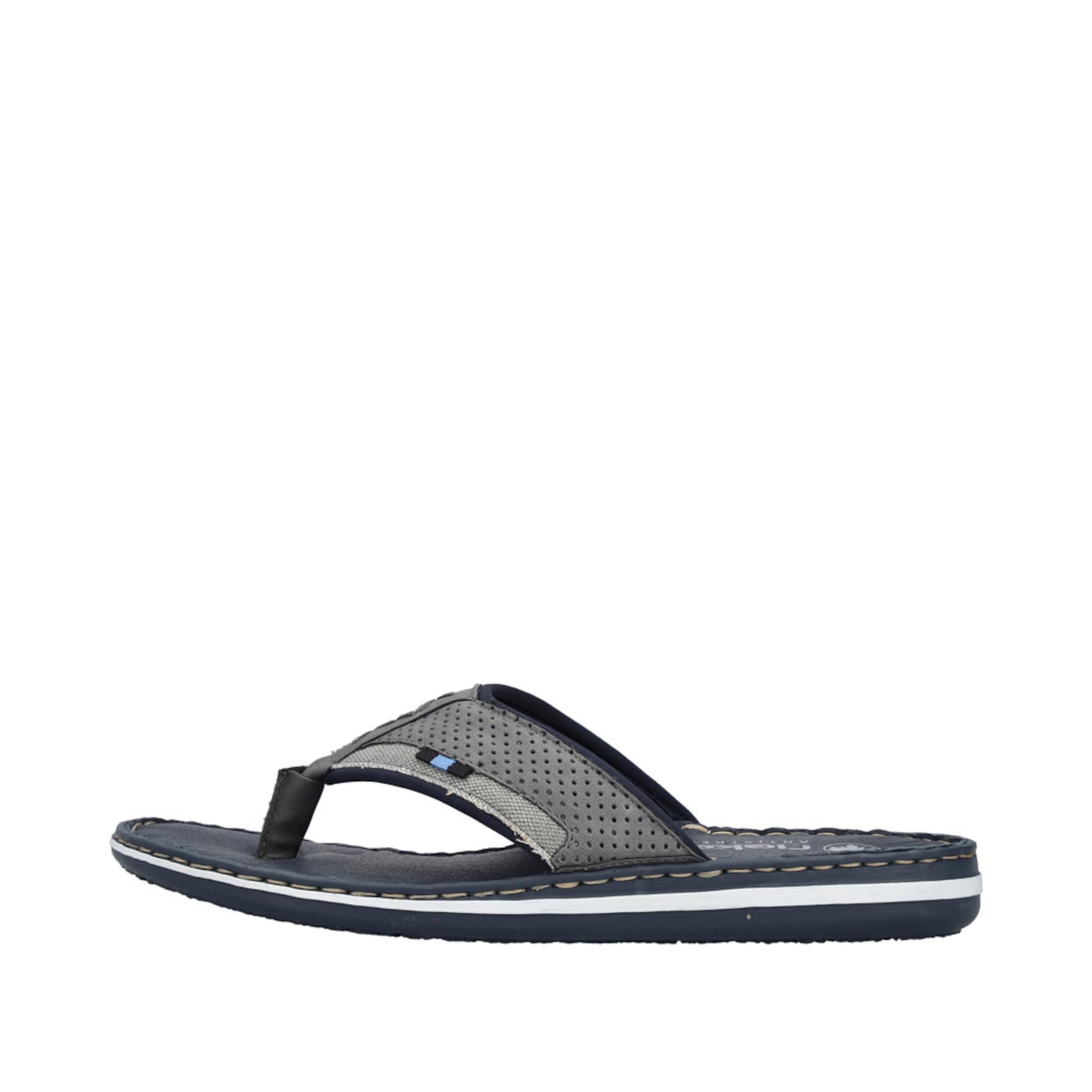 Rieker T-Bar Sandals in Blue