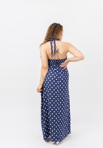 Robe d’été Elara en bleu