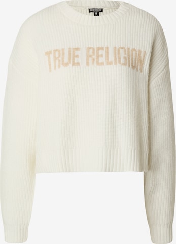 Pullover di True Religion in bianco: frontale