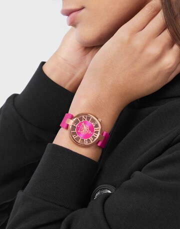 Orologio analogico ' TIGER LUXE ' di Plein Sport in rosa: frontale