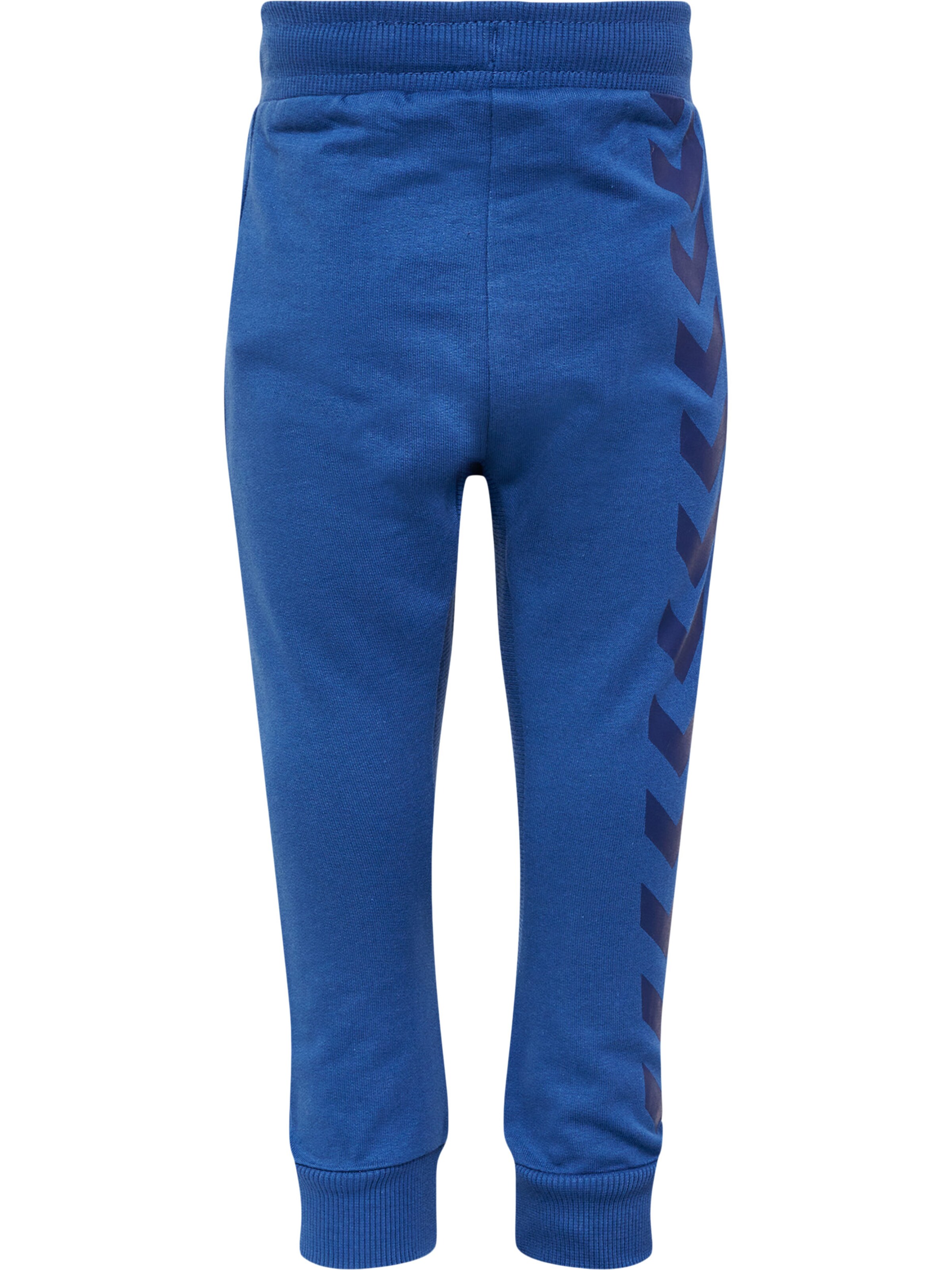 Hummel Tapered Broek in Blauw