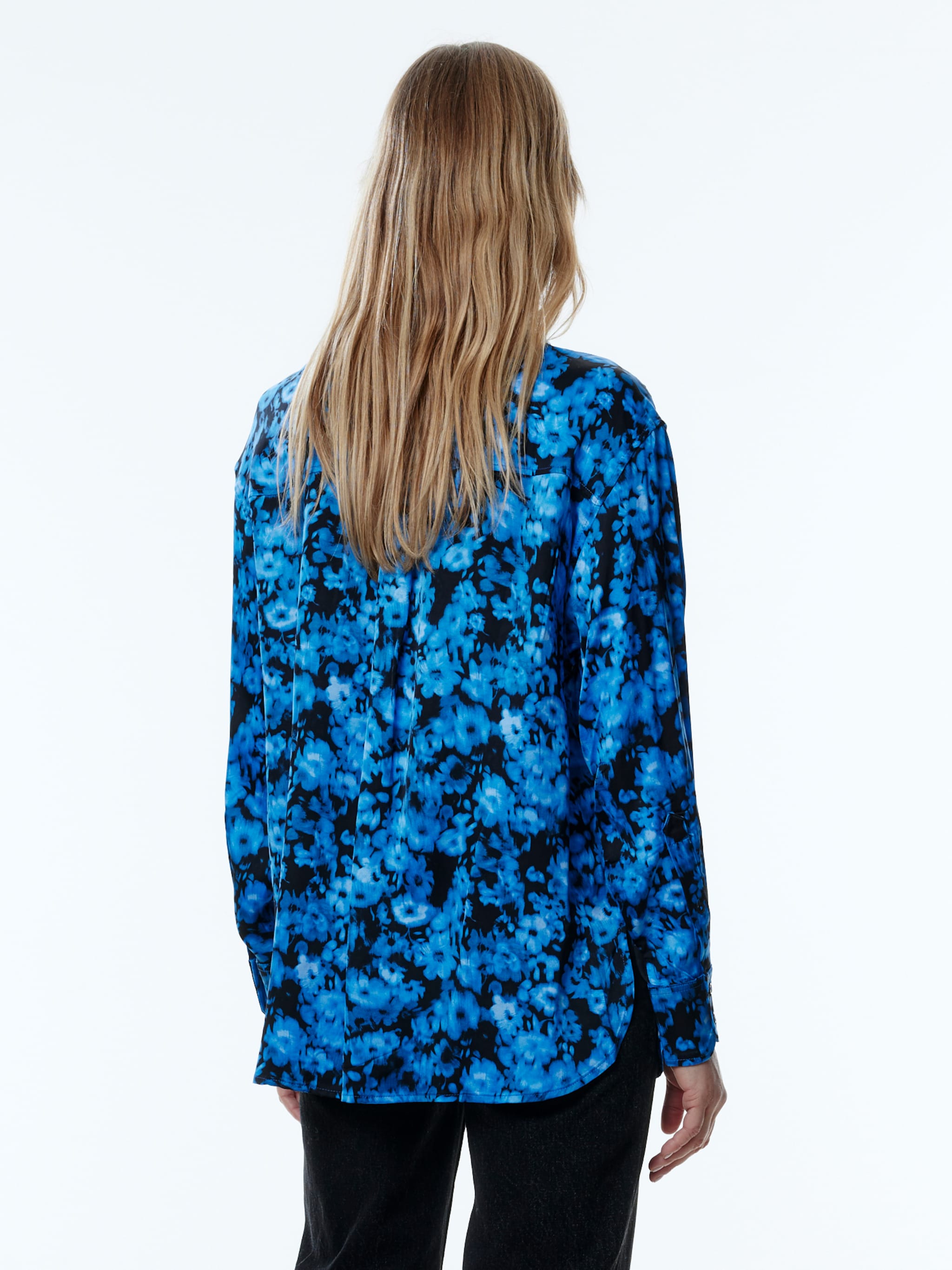 EDITED Producten Blouse 'Nika' Blauw