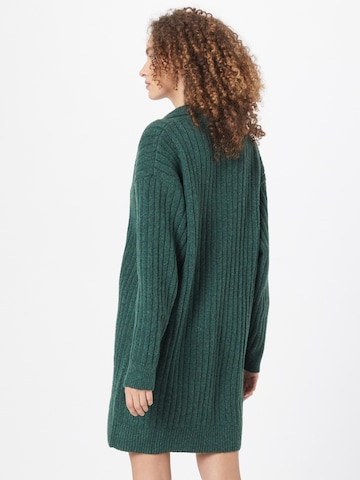 WEEKDAY Knitted dress 'Husky' in Green