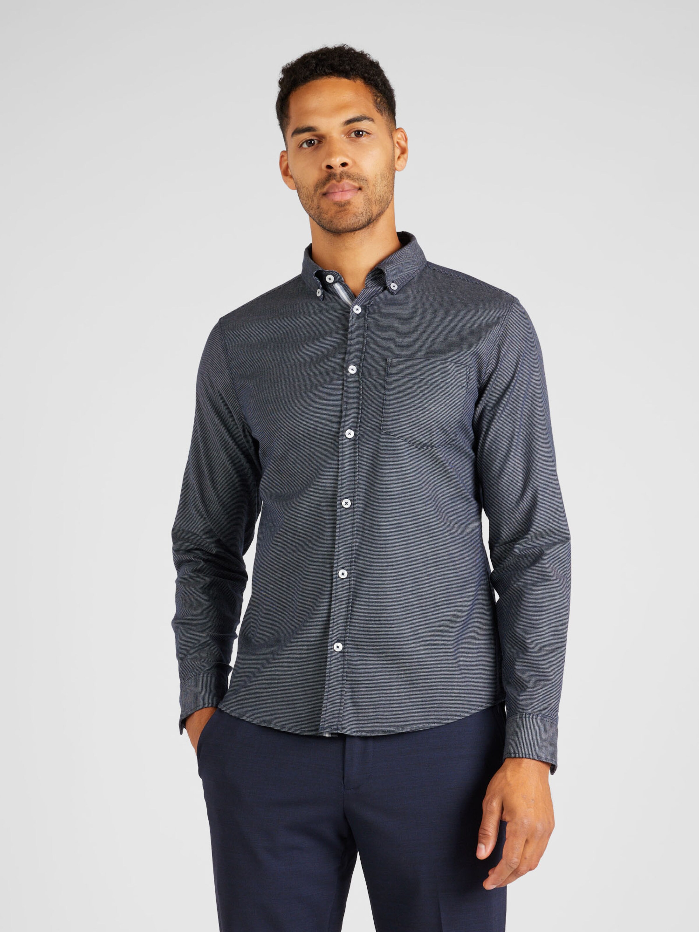 S.Oliver Herren-Hemd Langarm – Lässiger Casual Look, Alltagstauglich, Modellnummer 2127513