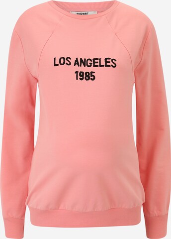 LOVE2WAIT Sweatshirt in Pink: front