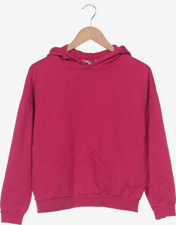 COMMA Sweatshirt & Zip-Up Hoodie in XS in Pink: front