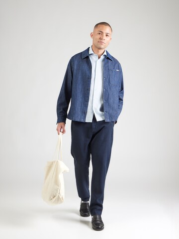 Dstrezzed Regular Fit Paita 'Jagger' värissä sininen