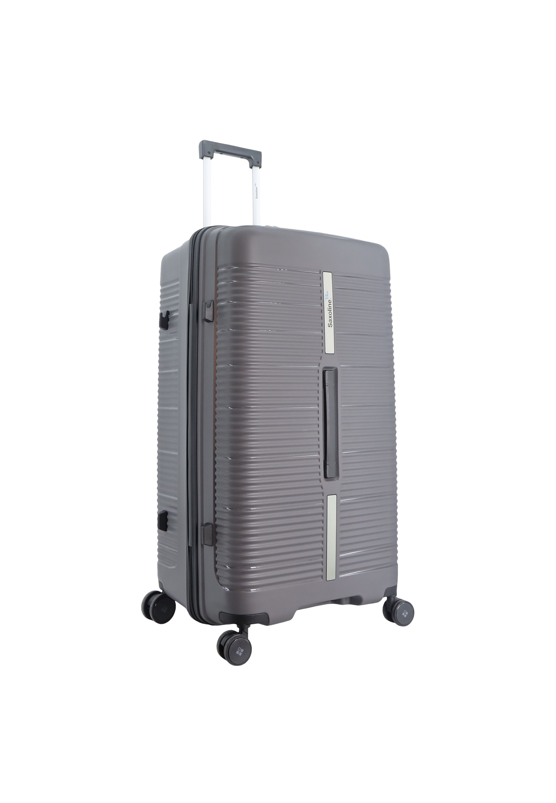 Saxoline Blue Suitcase 'Overly' in Grey