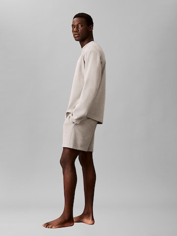 Pyjama long 'Cotton Classics' Calvin Klein en gris
