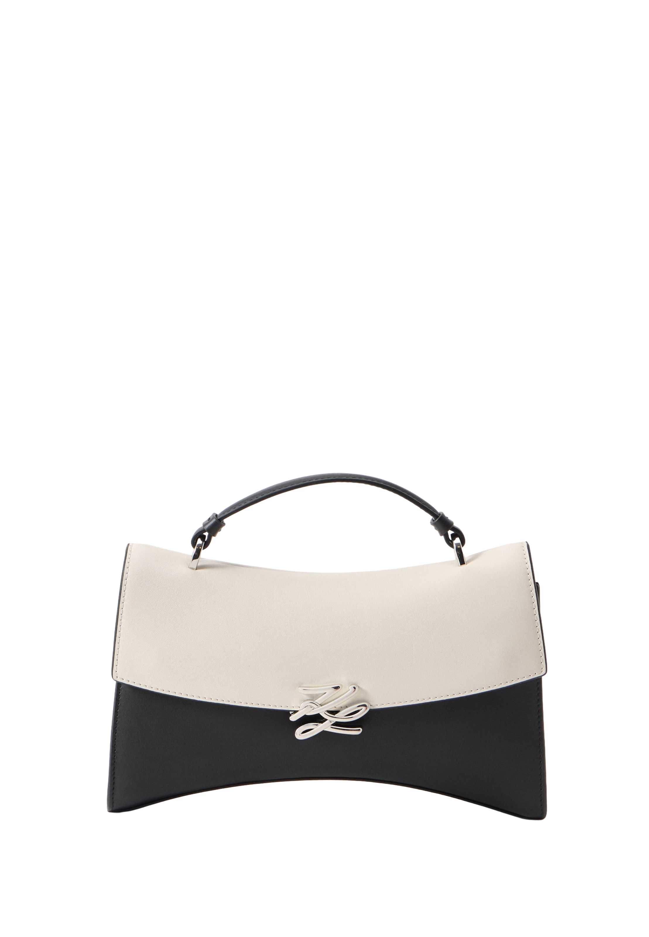 Karl Lagerfeld Skuldertaske 'K/Autograph' i sort: forside