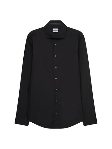 SEIDENSTICKER Business shirt in Black: front