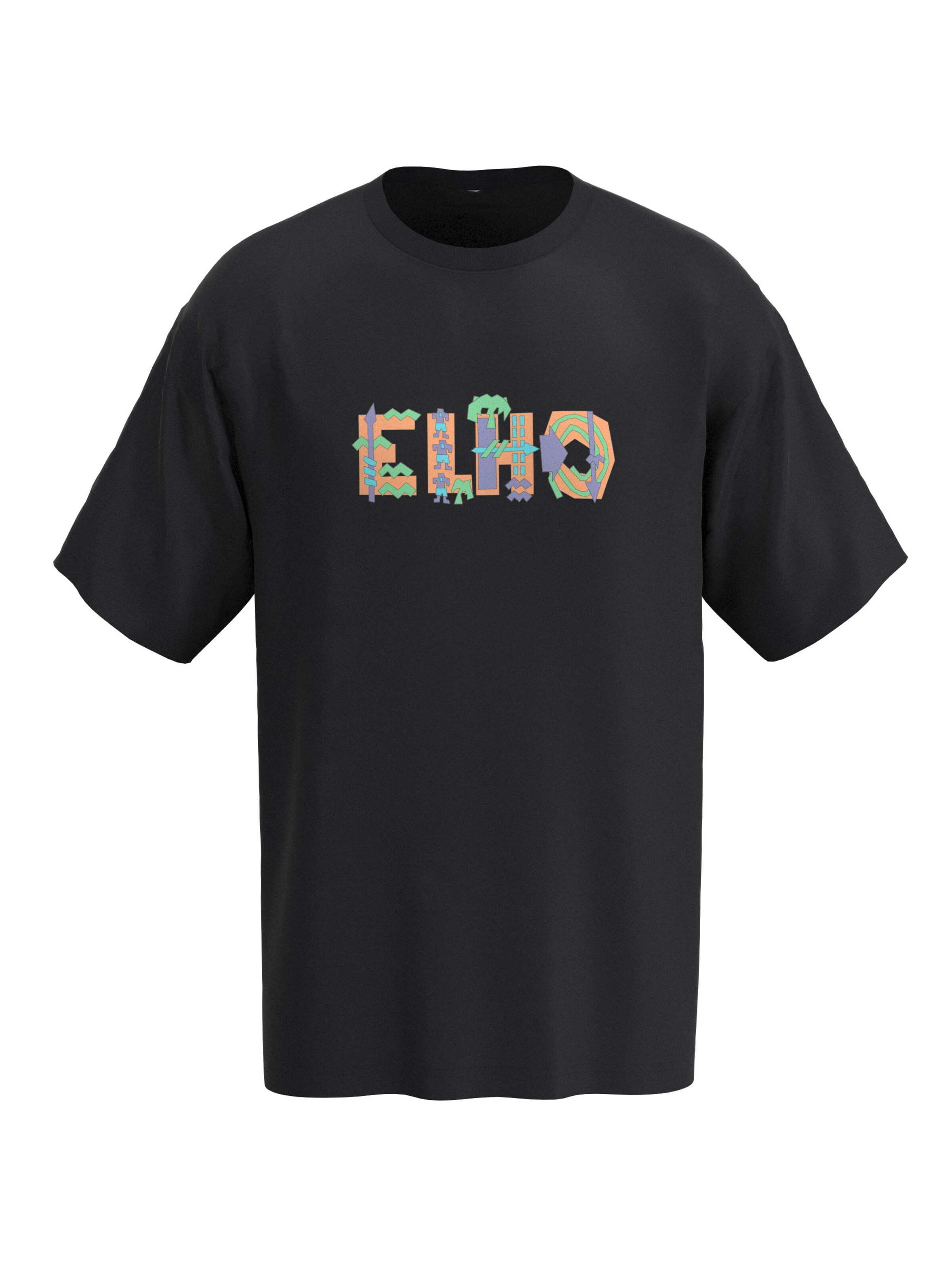 elho Shirt 'Karibik' in Black: front