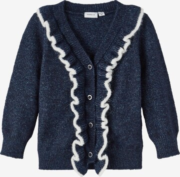 NAME IT Knit cardigan 'NELLY' in Blue: front
