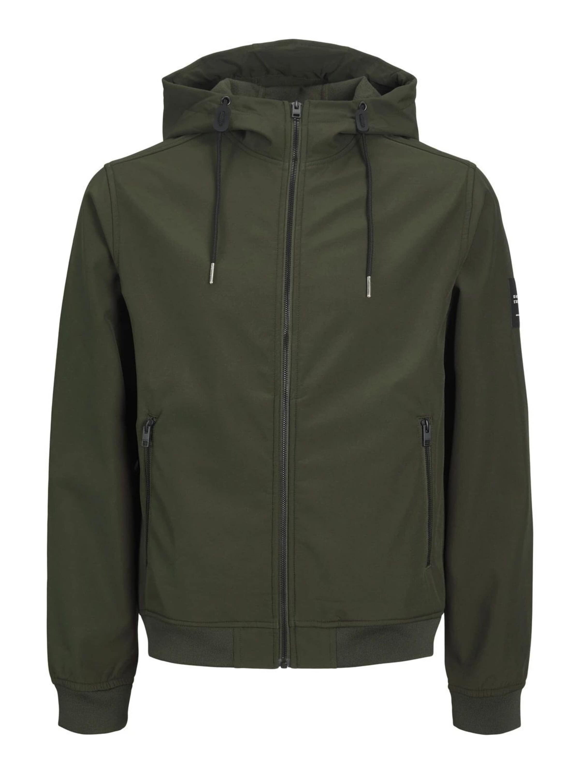 JACK & JONES Prechodná bunda 'Basic' - Zelená: predná strana