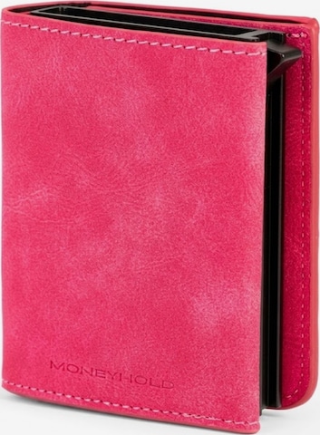 Portamonete di Moneyhold in rosso: frontale