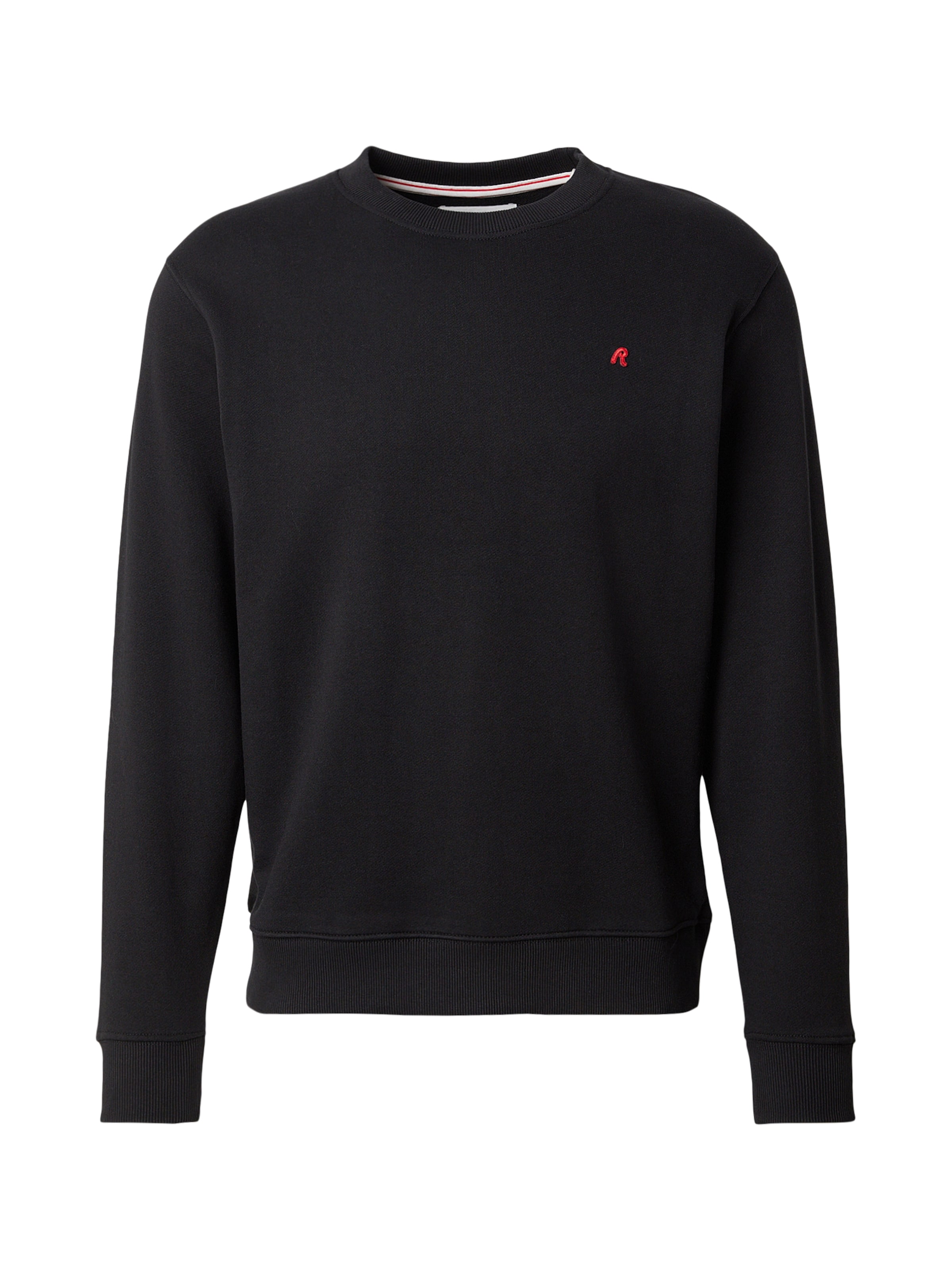 REPLAY - Sudadera en negro: frente