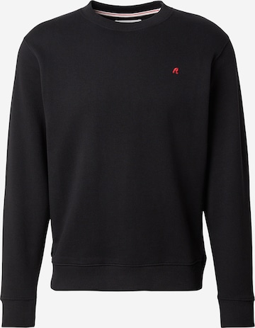 REPLAY - Sudadera en negro: frente