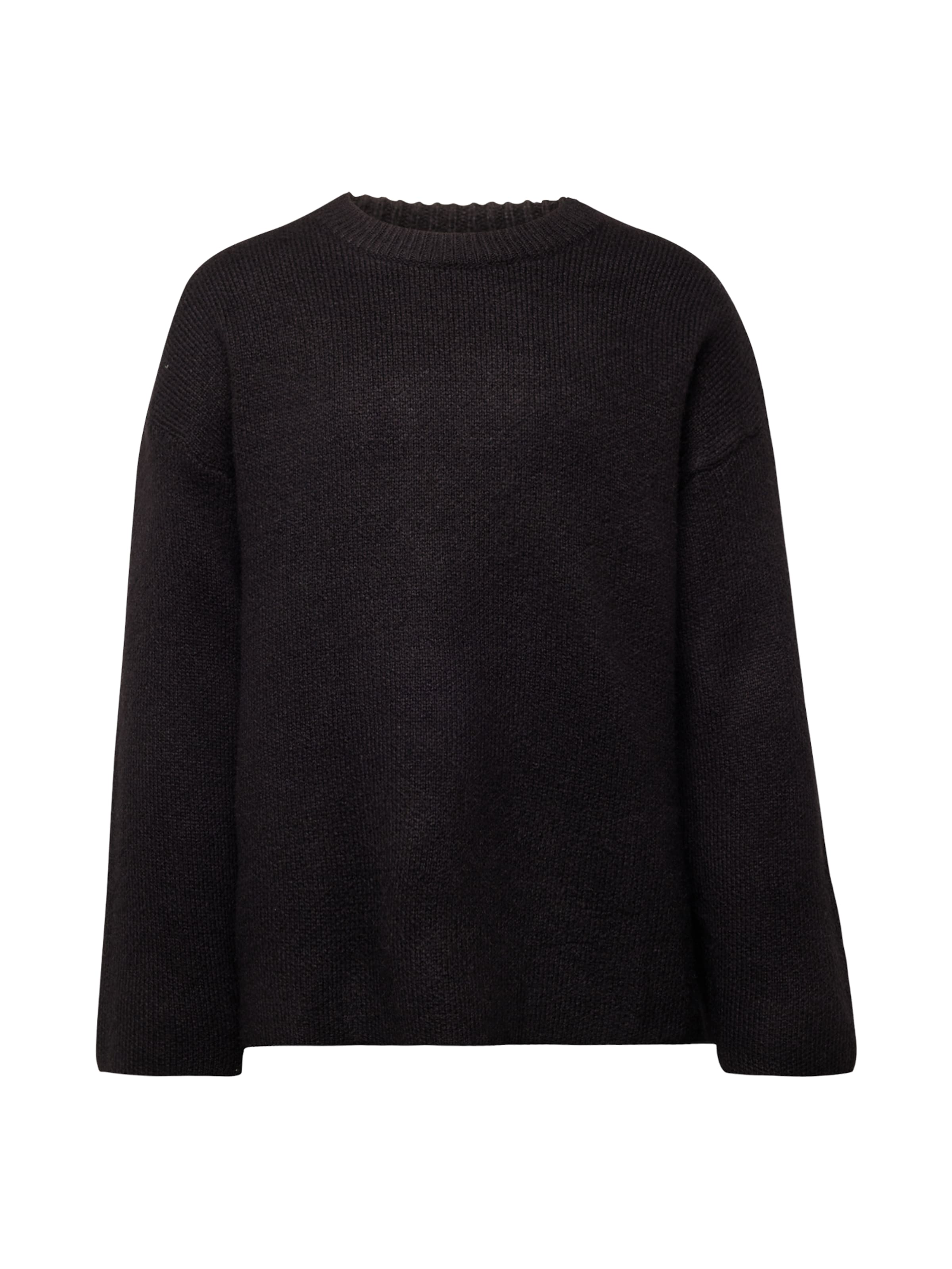 WEEKDAY Pullover 'Teo' in Schwarz: Vorderseite