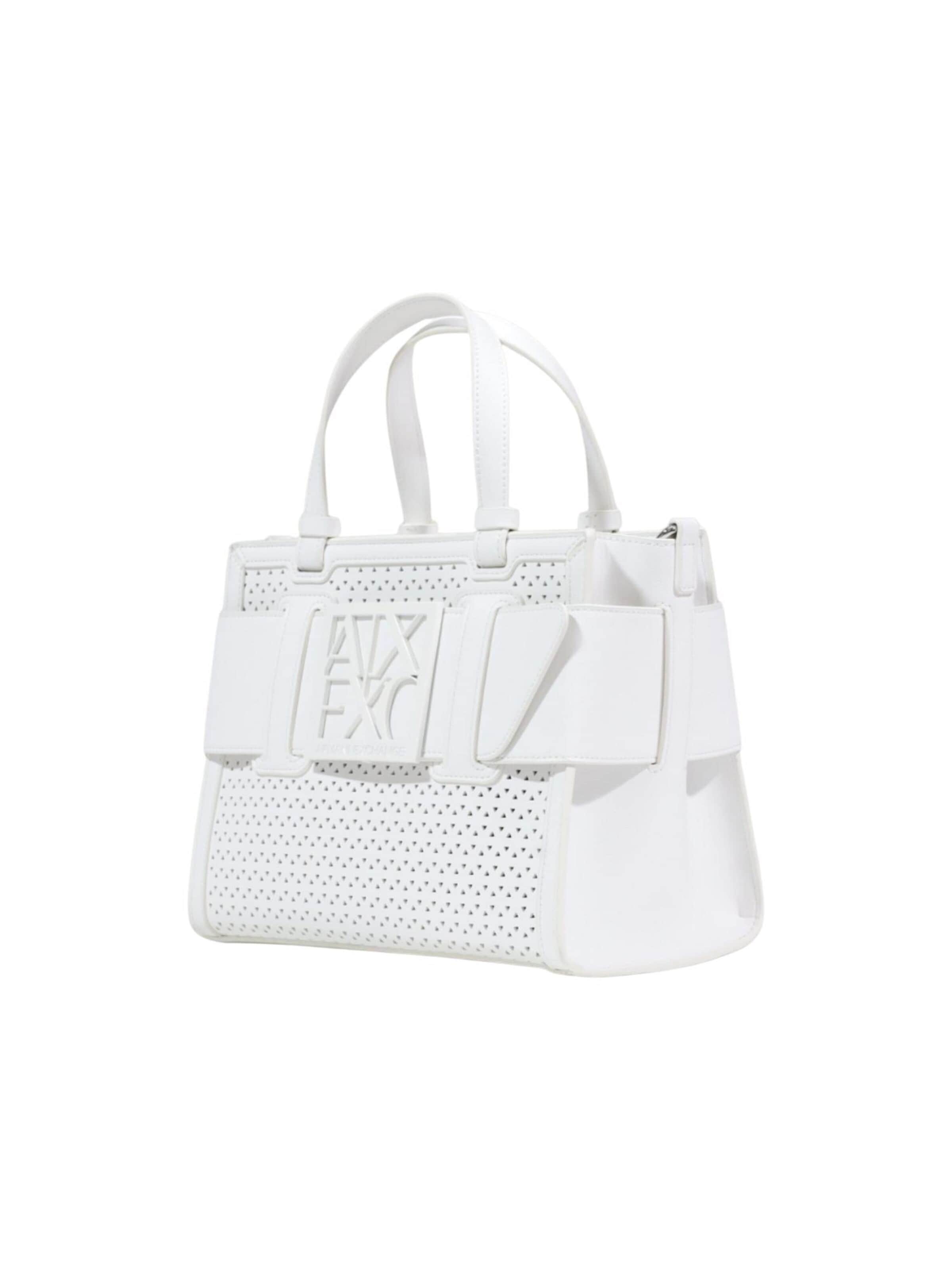 Borsa a mano 'SHOPPING BAG XW000392 AF22626' di ARMANI EXCHANGE in bianco
