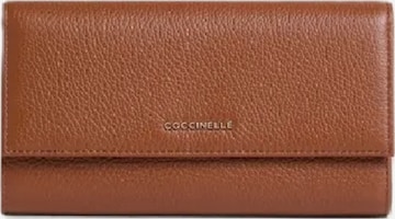Coccinelle Portemonnaie 'E2MW5118501' in Braun: Vorderseite