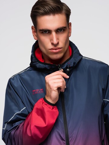 Ombre Between-season jacket in Red