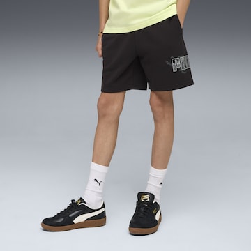 PUMA Regular Shorts 'Essentials' in Schwarz: Vorderseite