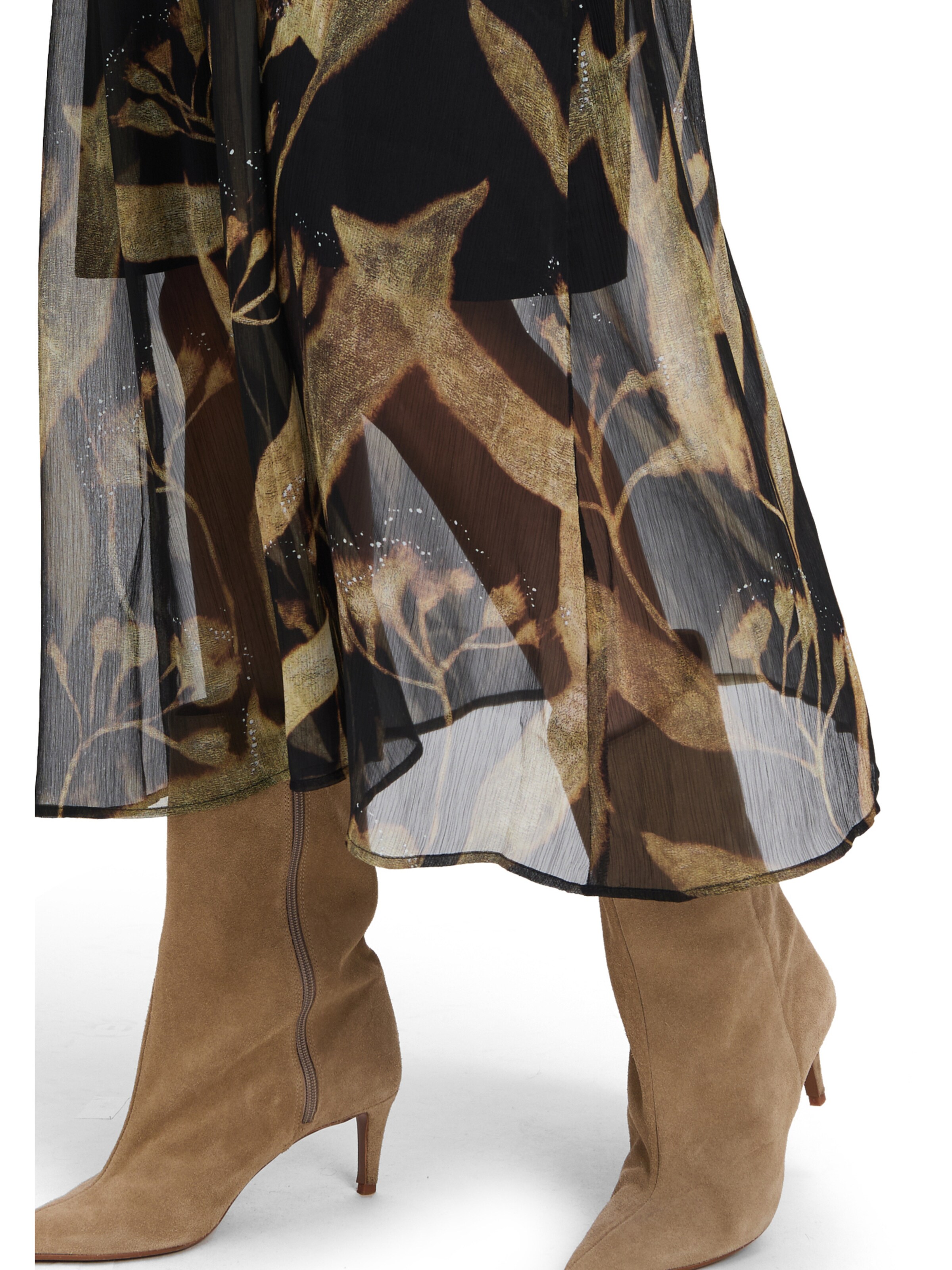 Cartoon Kleid in Schwarz