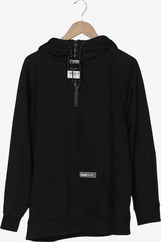 HUGO Kapuzenpullover M in Schwarz: Vorderseite