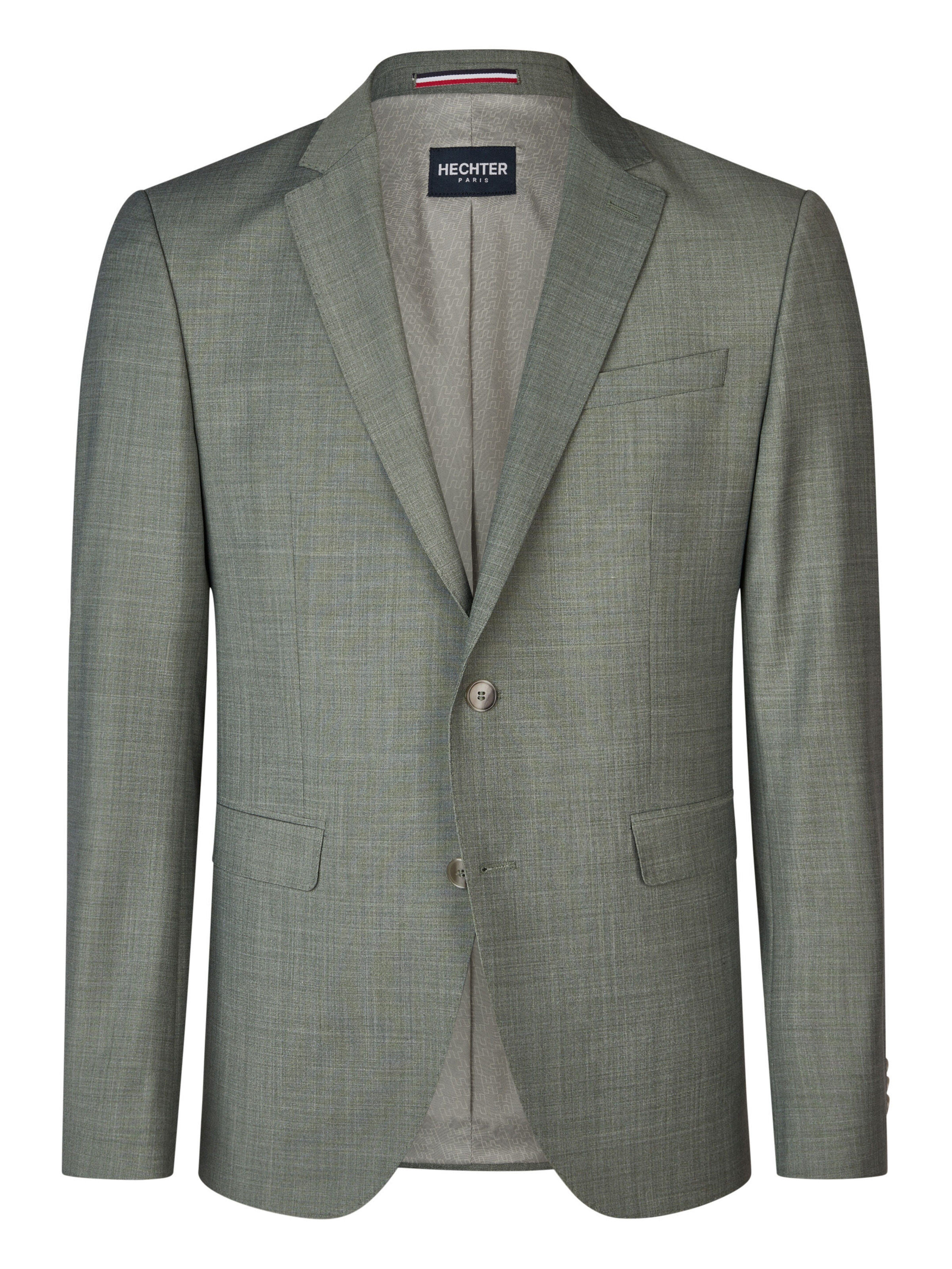 Coupe slim Veste de costume HECHTER PARIS en vert : devant