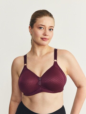 Soutien-gorge C&City en violet : devant
