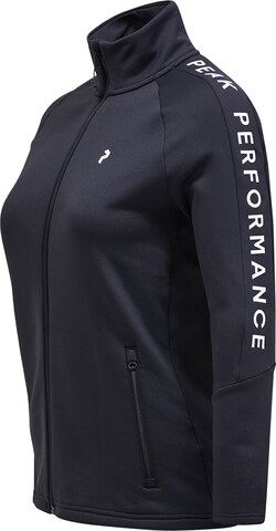 PEAK PERFORMANCE Fleecejacke 'Rider' in Schwarz